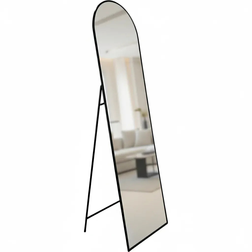 Nikola Cheval Mirror Black 170cm