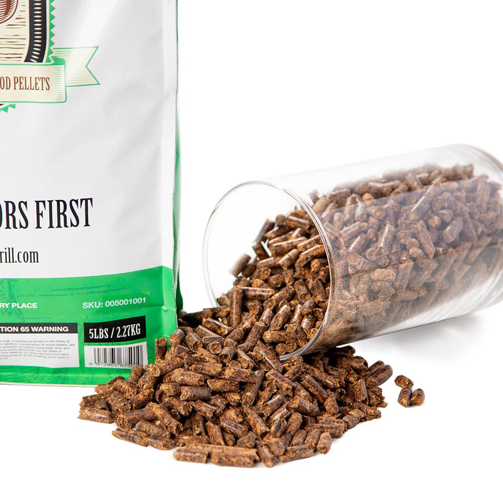 Asmoke 9.5kg X 2 (19 KG) of 100% Pure Applewood Pellets
