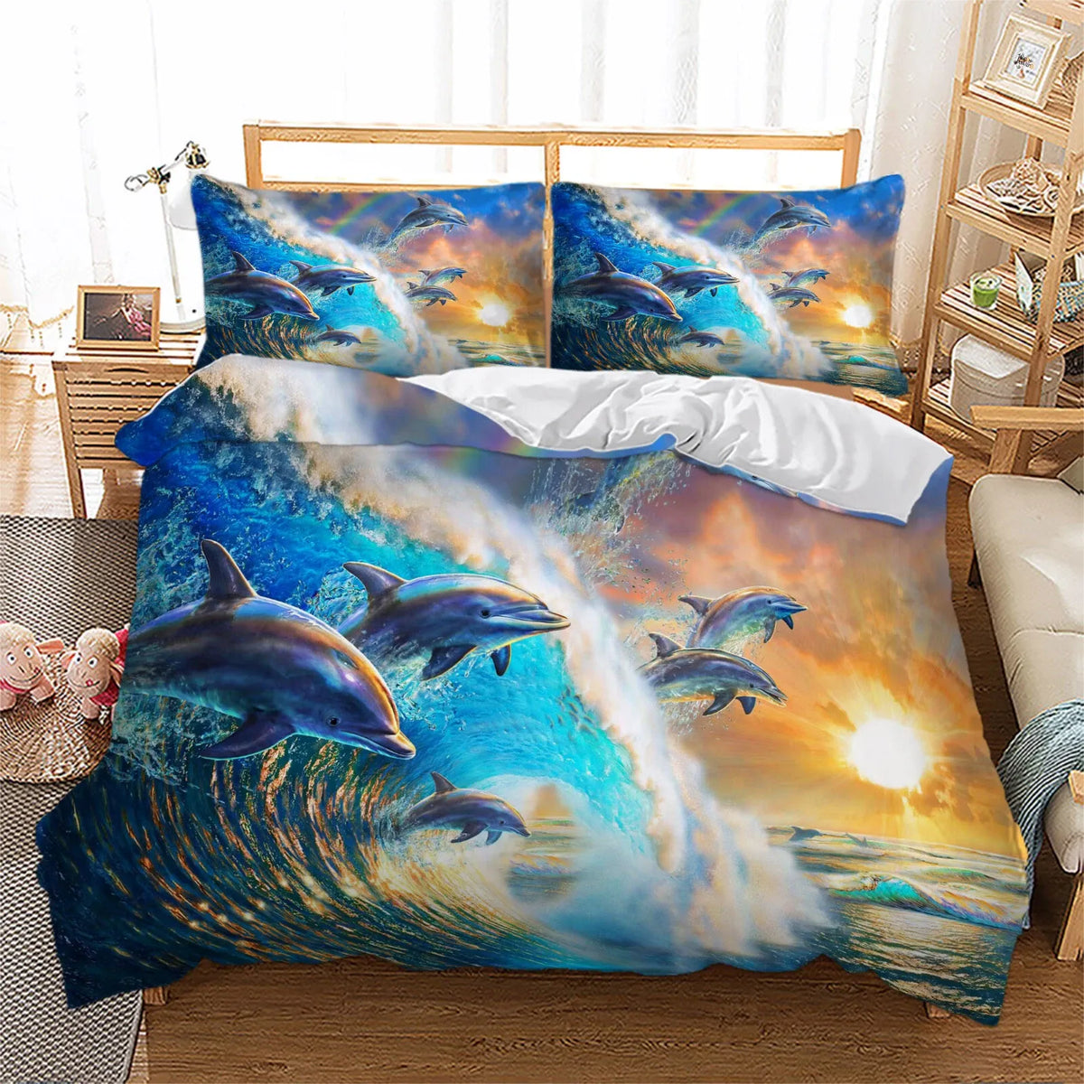 Bloom Clarisse Willow Quilt / Doona / Duvet Cover set