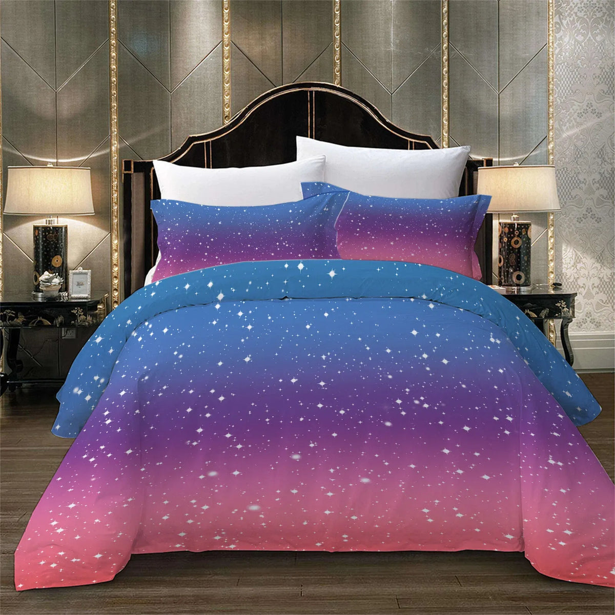 Orchid Marseille Charm Quilt / Doona / Duvet Cover set