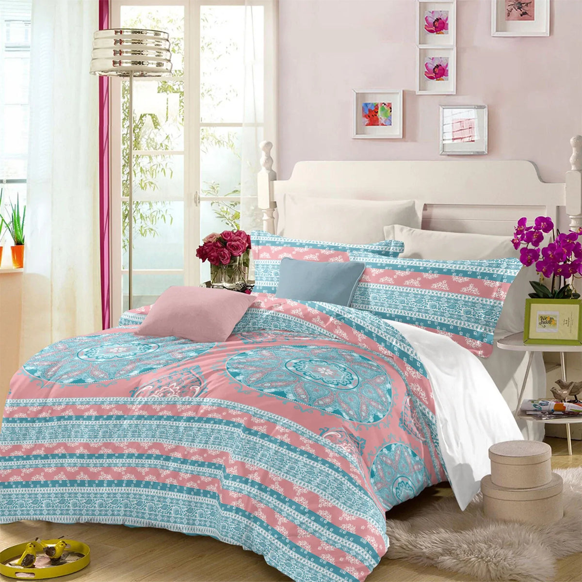 Camellia Maribel Elegance Quilt / Doona / Duvet Cover set