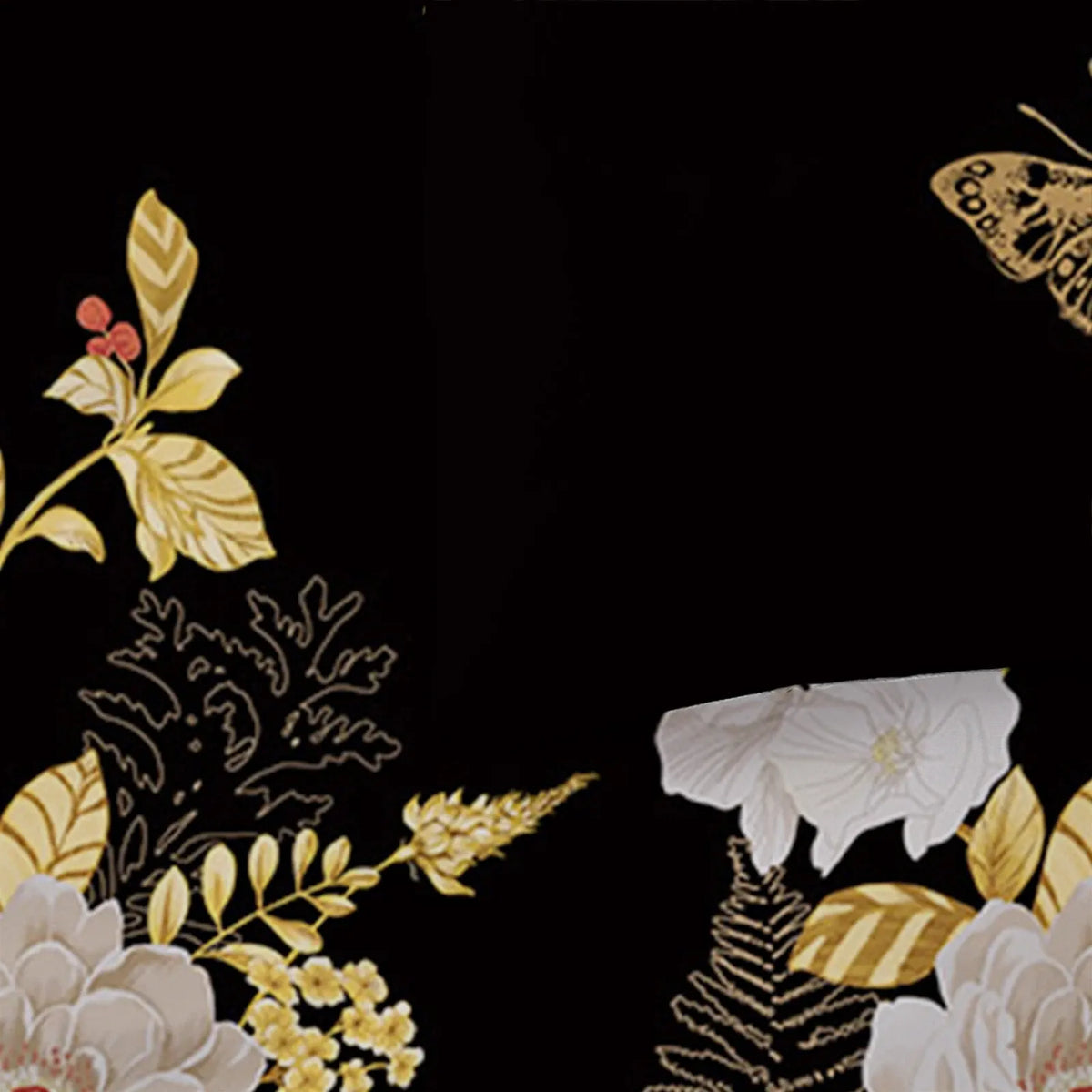Black Sorrento Marigold Quilt / Doona / Duvet Cover set