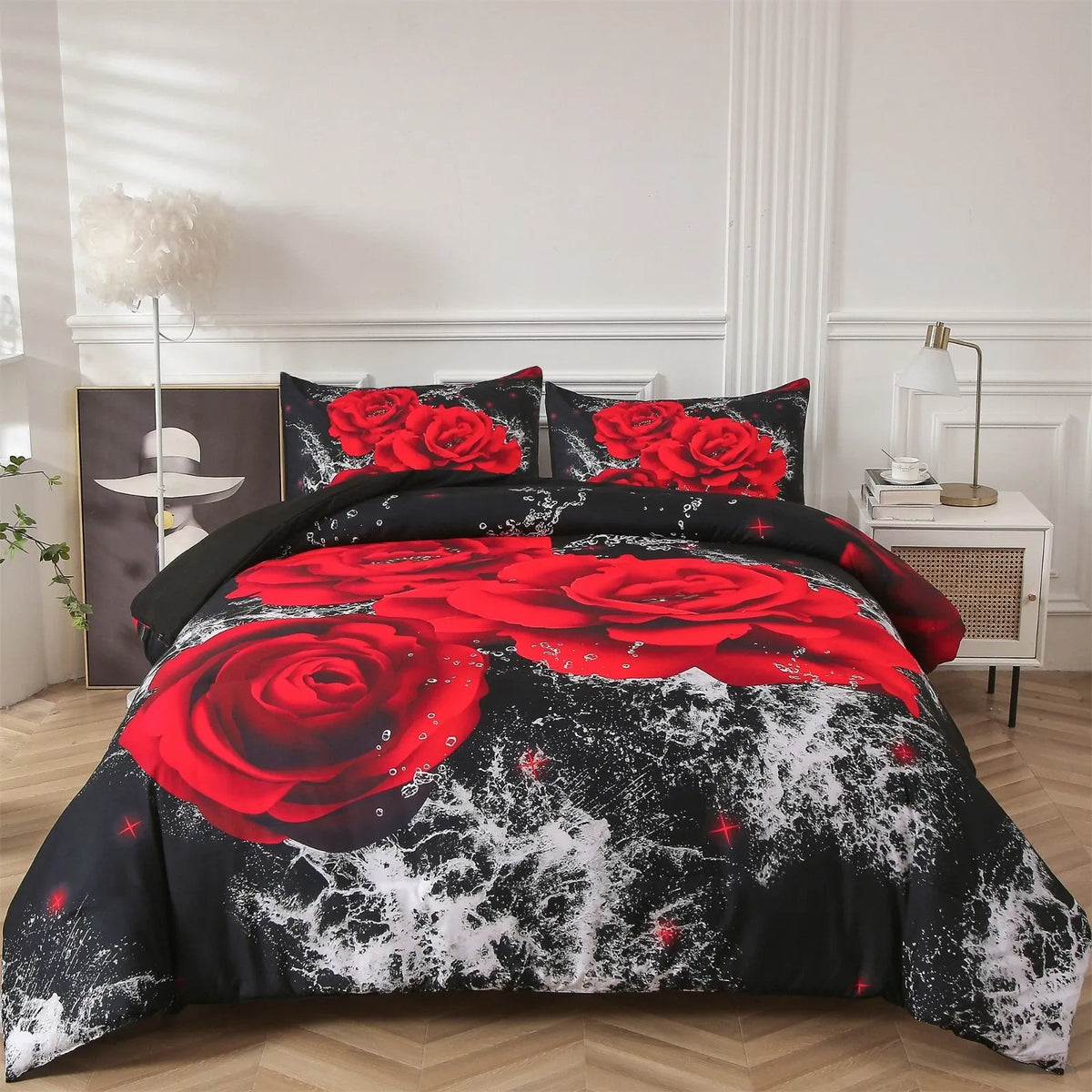 Rose Valencia Atelier Quilt / Doona / Duvet Cover set