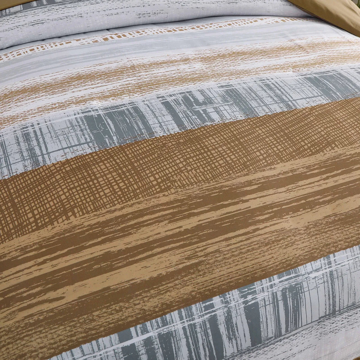 Stripe Bellagio Bloomscape Quilt / Doona / Duvet Cover set