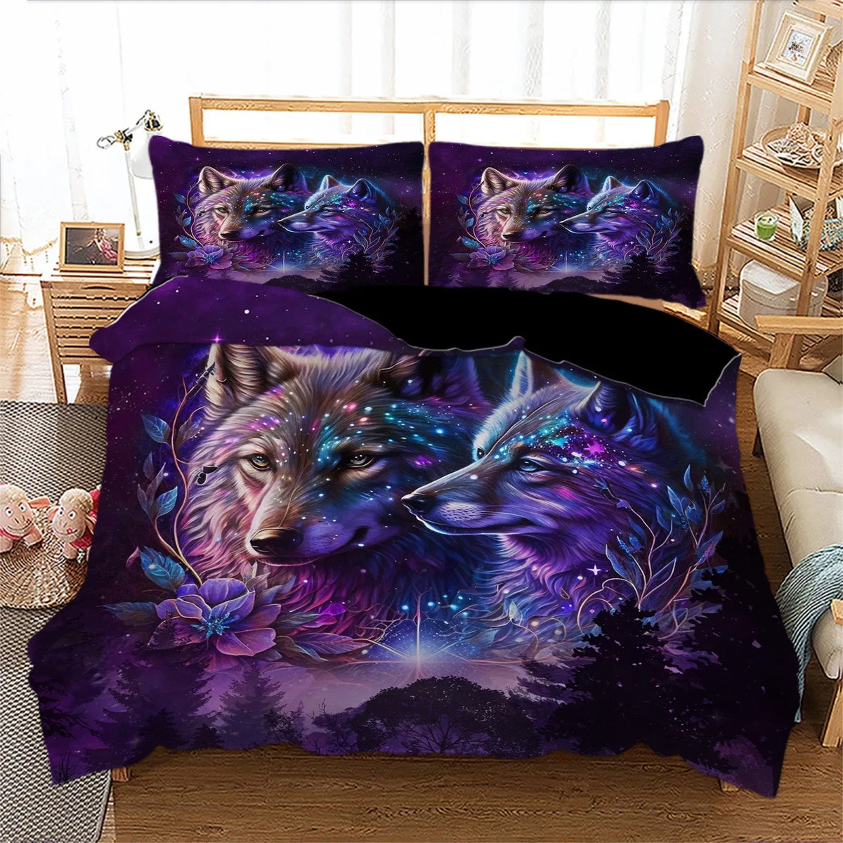 Wolf Isadora Serenity Quilt / Doona / Duvet Cover set