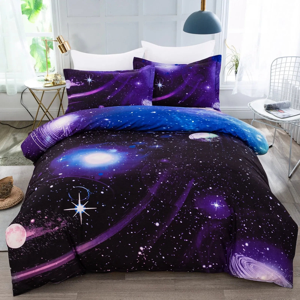 Galaxy Estelle Bloomscape Quilt / Doona / Duvet Cover set