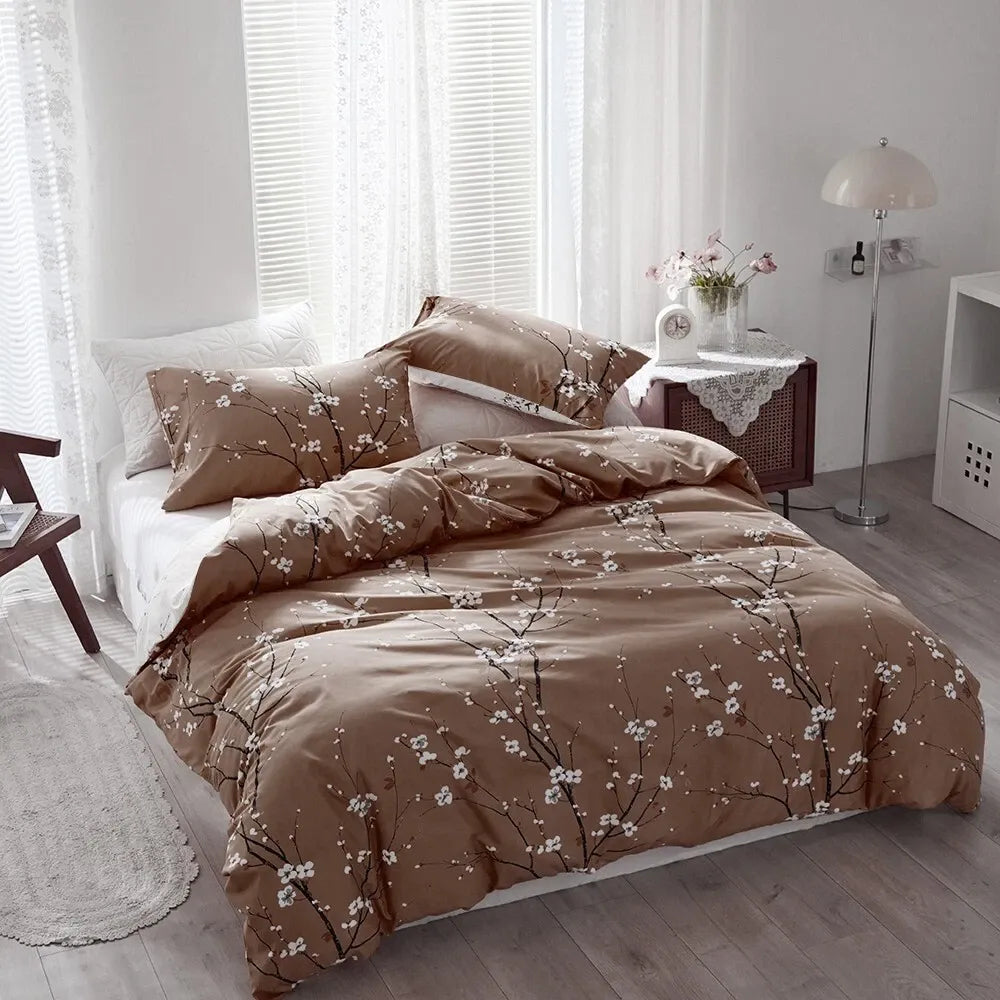 Stripe Aveline Willow Quilt / Doona / Duvet Cover set