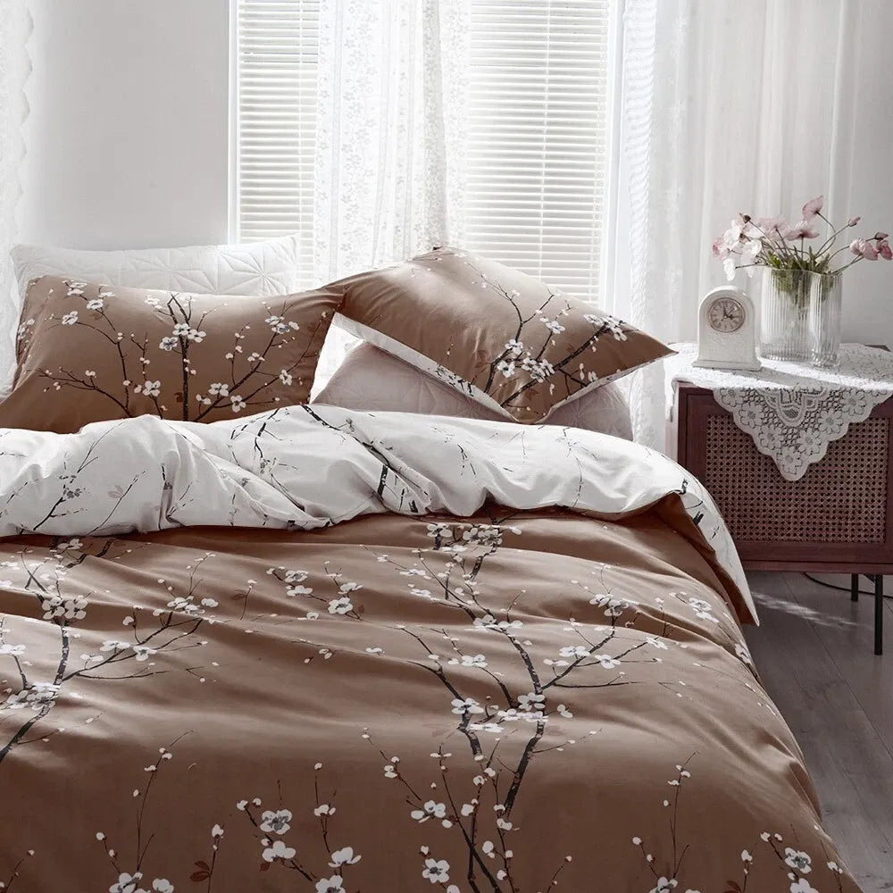 Stripe Aveline Willow Quilt / Doona / Duvet Cover set