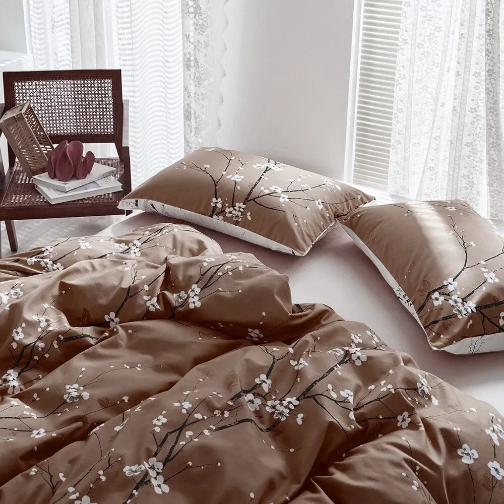 Stripe Aveline Willow Quilt / Doona / Duvet Cover set