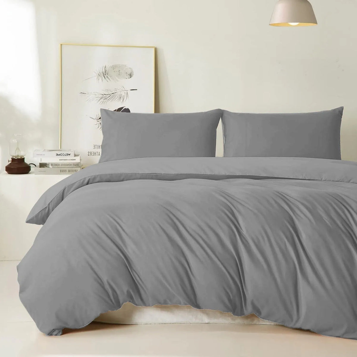 2000TC Bloom Lorette Willow Quilt / Doona / Duvet Cover set
