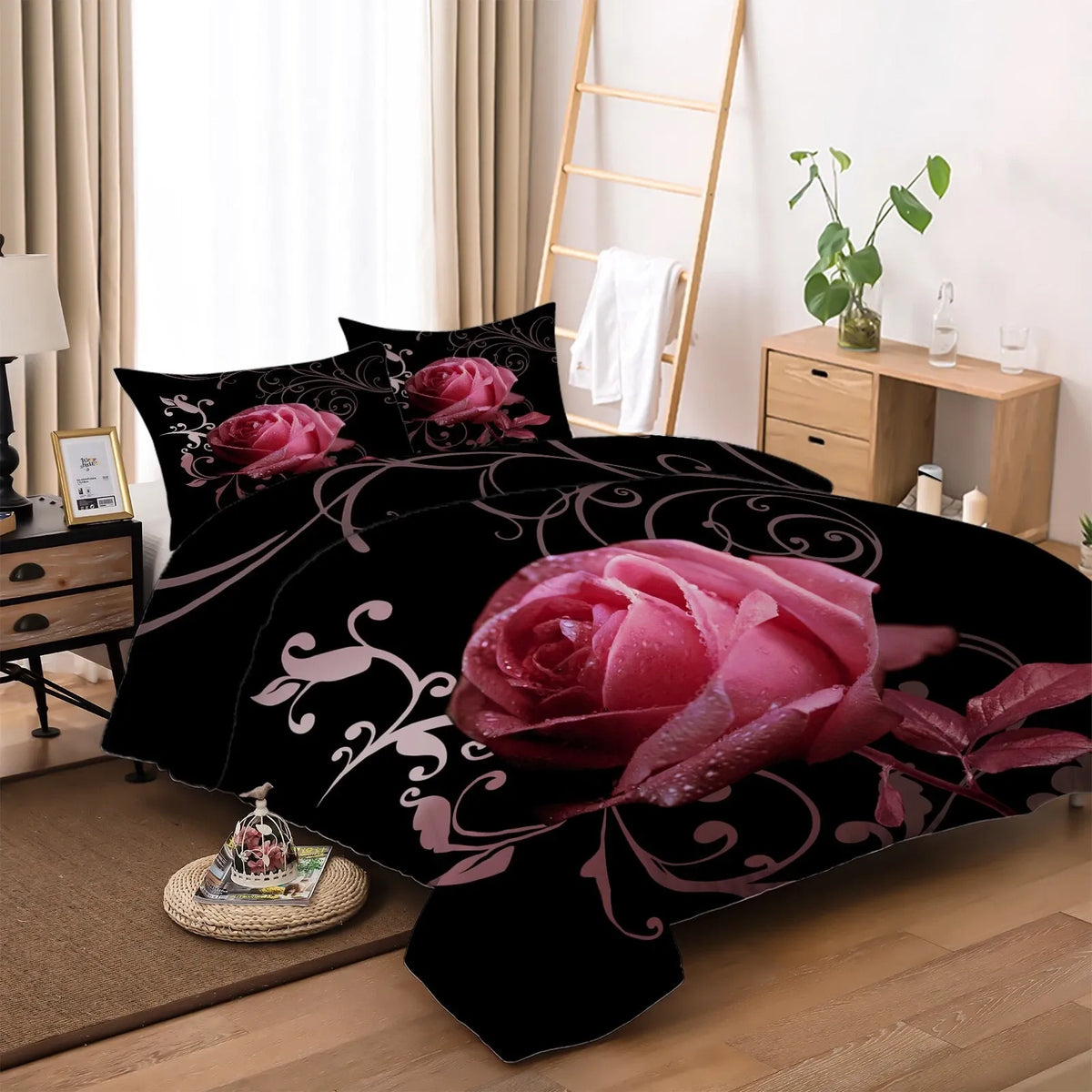 Bohemian Arabelle Botanical Quilt / Doona / Duvet Cover set