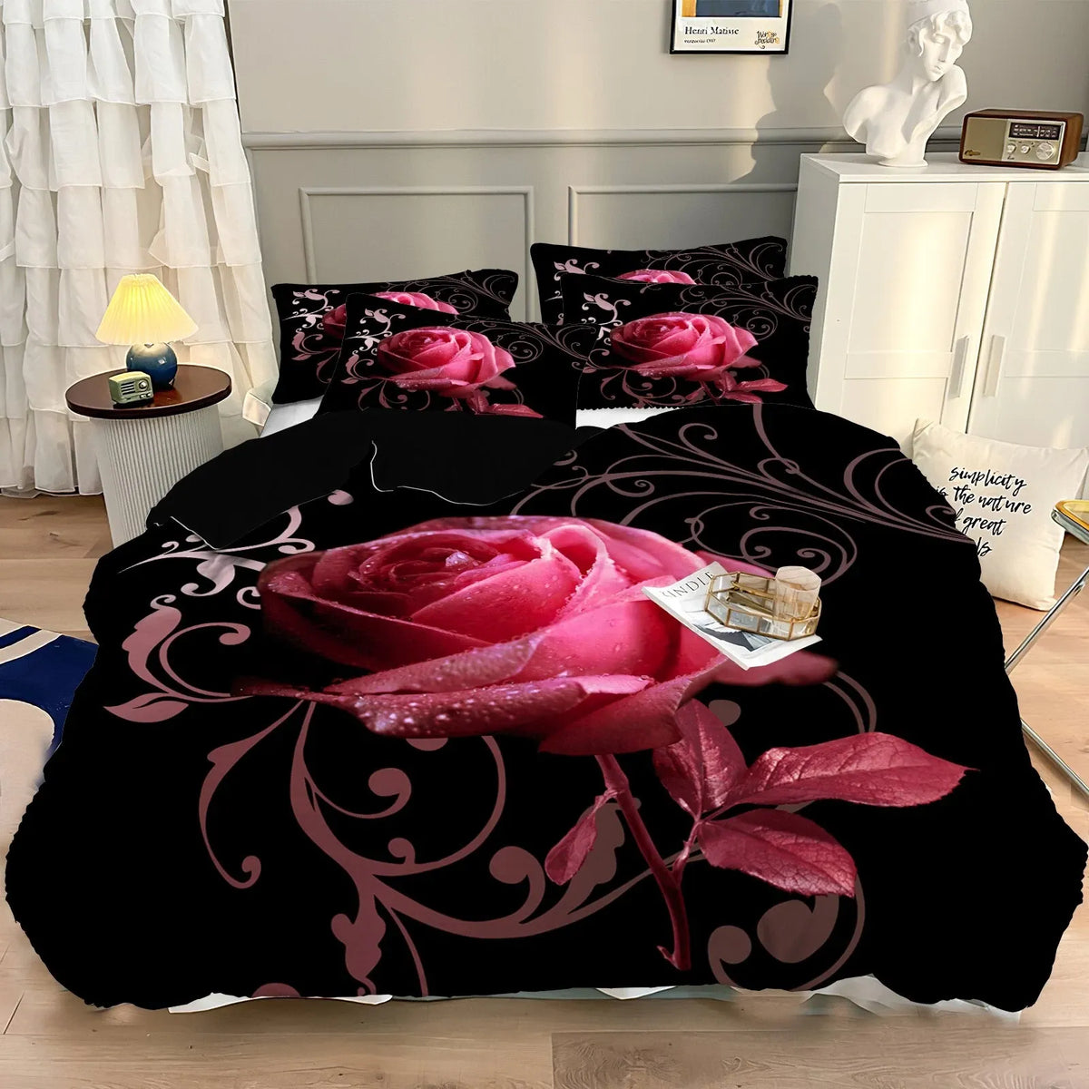Bohemian Arabelle Botanical Quilt / Doona / Duvet Cover set