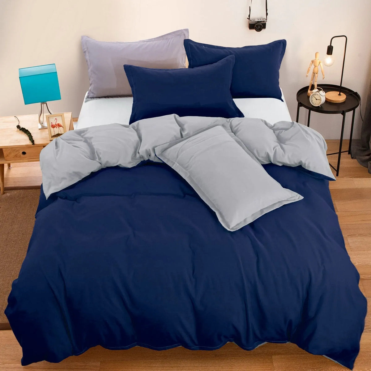 Stripe Mireille Elegance Quilt / Doona / Duvet Cover set