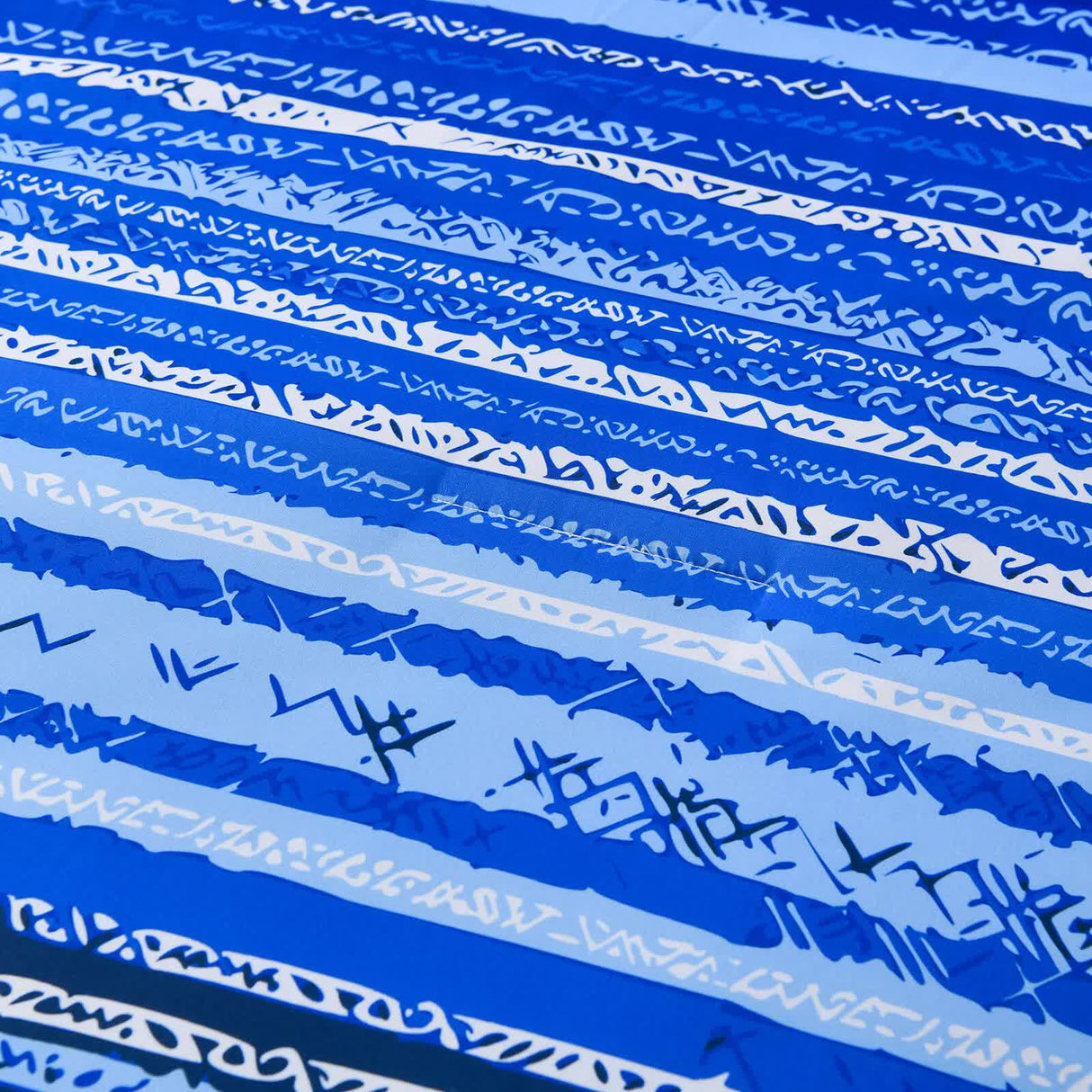 Nordic Calm stripes Blue 3‑Piece Comforter Set – Scandi Chic Vibes