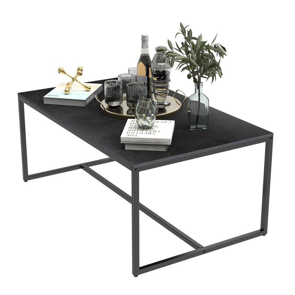 Elegant Heavy Duty Stone Coffee & Side Table