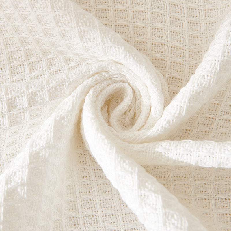 180*340CM Beige Premium Polyester Sofa Throw Blanket, Multi-Seasonal Use, Sofa Protector