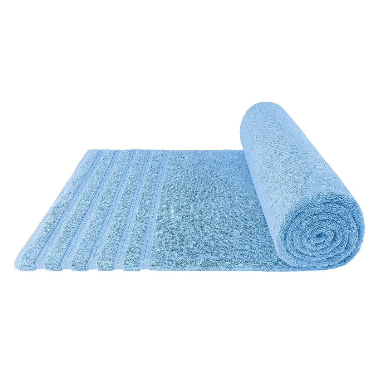 Coffee Luxury 6-Piece Combed Cotton Towel Bale Set - Ultra Soft & Absorbent Bath, Hand, Face Towels