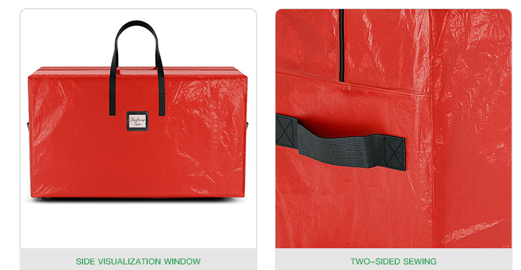 Green 135*34*68CM Durable Dustproof Christmas Tree Storage Bag