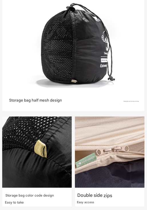 Grey Ultra-Stretch Sleeping Bag Liner - Portable & Lightweight Envelope Sleep Sack for Camping & Travel