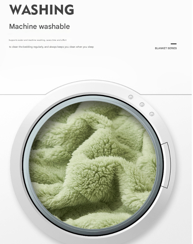 200*230CM Milky White Ultra-Soft Waffle Textured Plush Fleece Blanket - Large Cozy All-Season Throw for Bed & Sofa