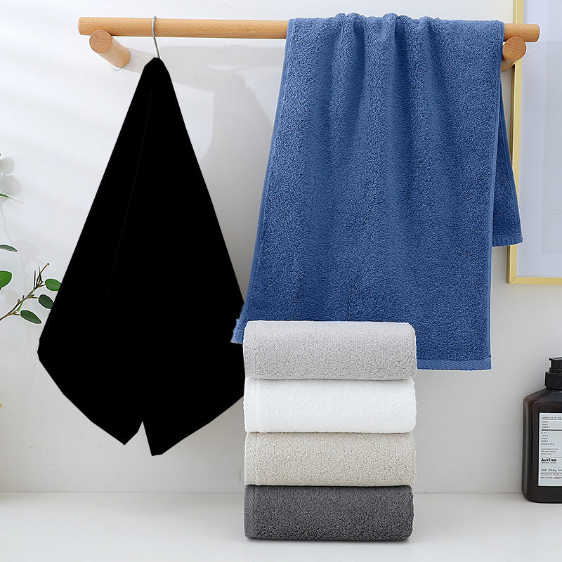 Light Grey Plush Cotton Hand Towel Set (4-Pack) - Ultra Soft, Absorbent & Quick-Drying Face Towels for Bathroom