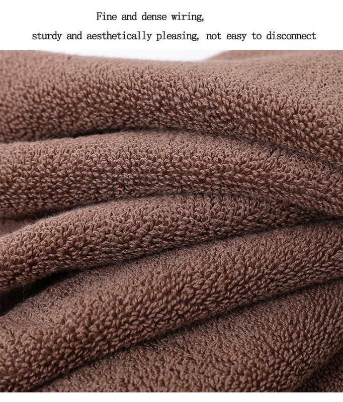 Luxury Combed Cotton Towel Collection - Highly Absorbent, Soft & Durable for Bath, Hand, and Face(Camel)