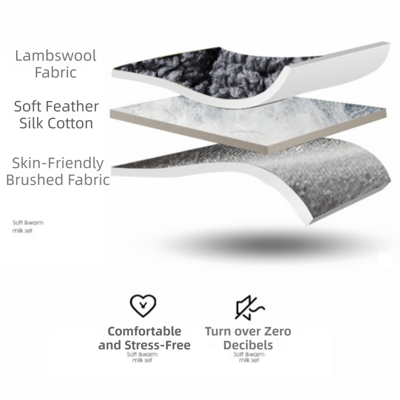 Superior Insulation Grey Dual-Sided Pet Sleeping Mat(45X90CM) for Dogs & Cats - 3D Thickened Support & Durable Wavy Quilting, Reversible Lamb Velvet & Brushed Cotton Bed