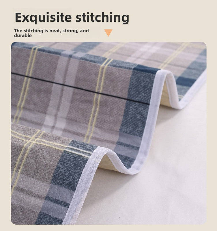 Washable Incontinence Bed Pad 100x150cm Reusable Waterproof Mattress Protector with Non-Slip Backing 4-Layer Absorbent Underpad for Elderly and Adults Dark Brown