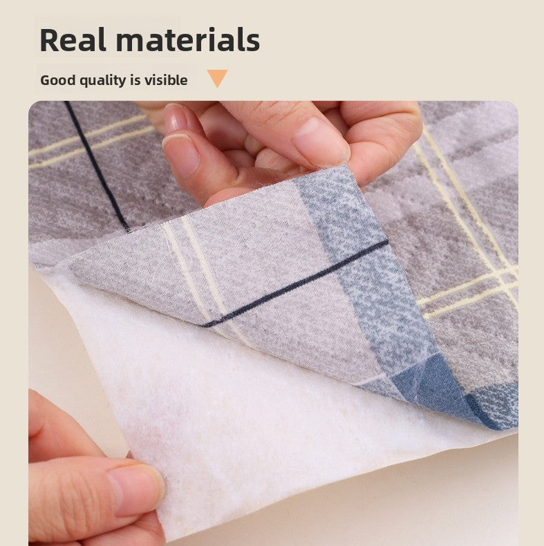 Washable Incontinence Bed Pad 100x150cm Reusable Waterproof Mattress Protector with Non-Slip Backing 4-Layer Absorbent Underpad for Elderly and Adults Dark Brown