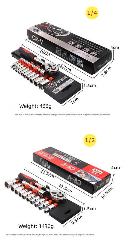 12 Piece 3/8 Inch Drive Ratchet and Metric Socket Wrench Set Professional Mechanics Tool Kit for Automotive Repair and DIY Workshop