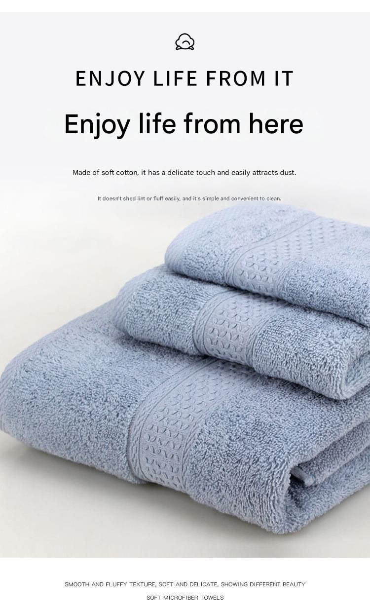 3-Piece Red Towel Set - Soft Absorbent Bath, Hand & Face Towels with Jacquard Weave, Gift Set for Home, Hotel, or Gifting - Durable, Low-Lint, Machine Washable