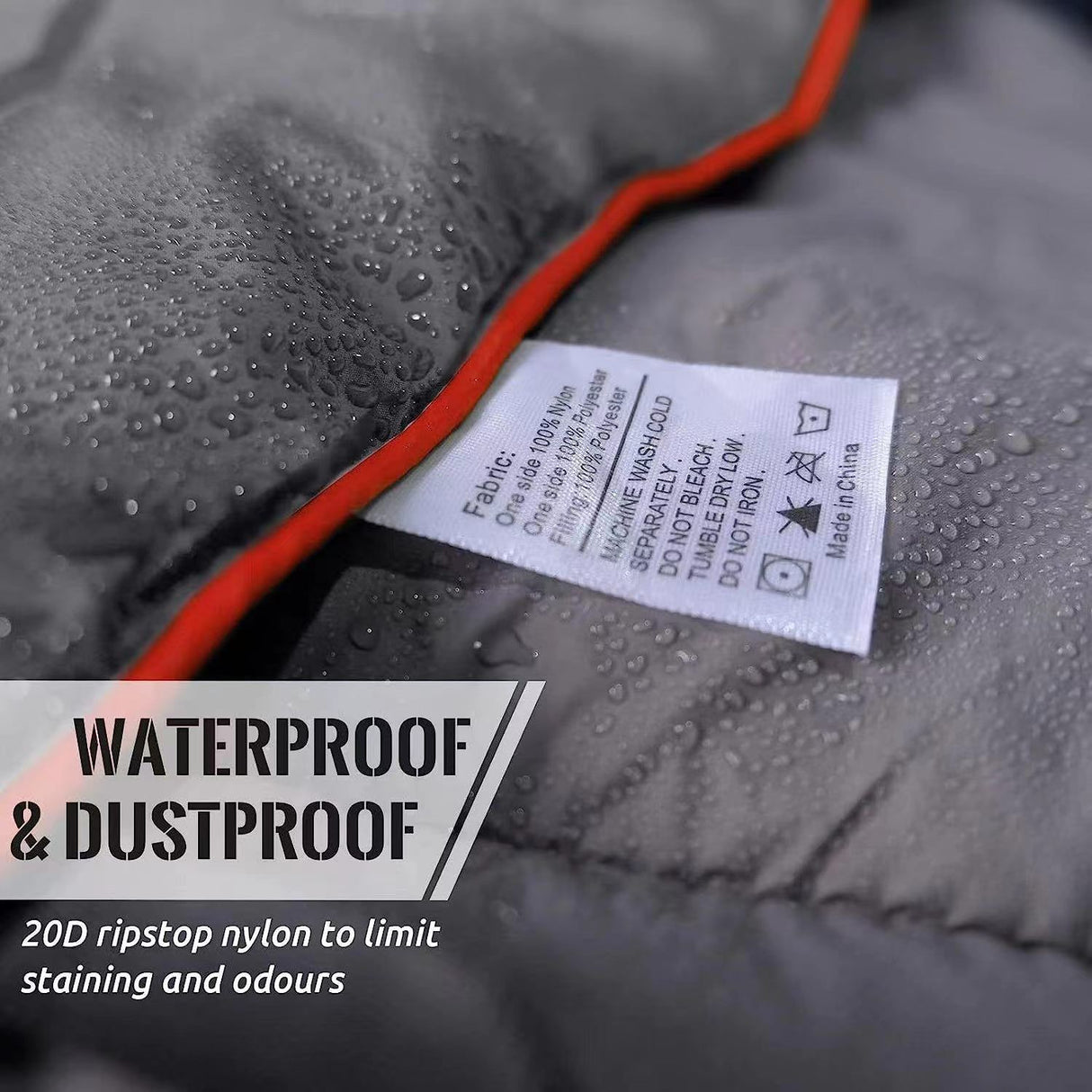 200x140cm Grey Large Outdoor Camping Down Cotton Wearable Warmth Blanket, Quilted Poncho Shawl Throw with Storage Bag, Lightweight Warm Camping Quilt for Camping Travel Home Use