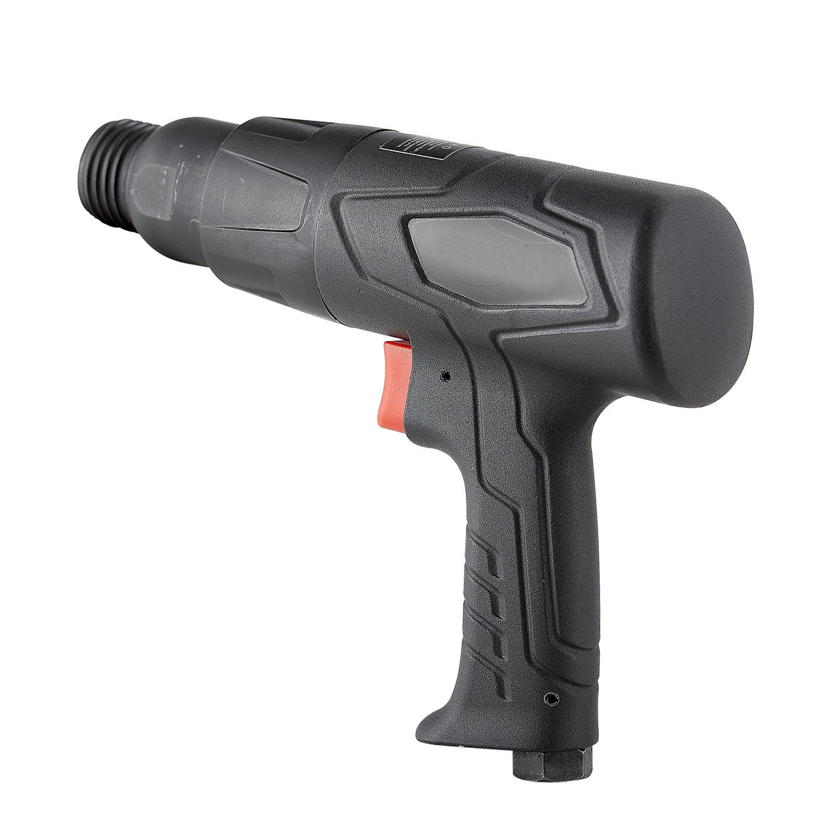Air Hammer, 2500-2700BPM Pneumatic Hammer with 70mm Stroke & 4PCS 170mm Long Barrel Chisels, Pistol-Grip Compact Air Chisel Pneumatic Shovel Tool for Cutting Scraping Demolishing