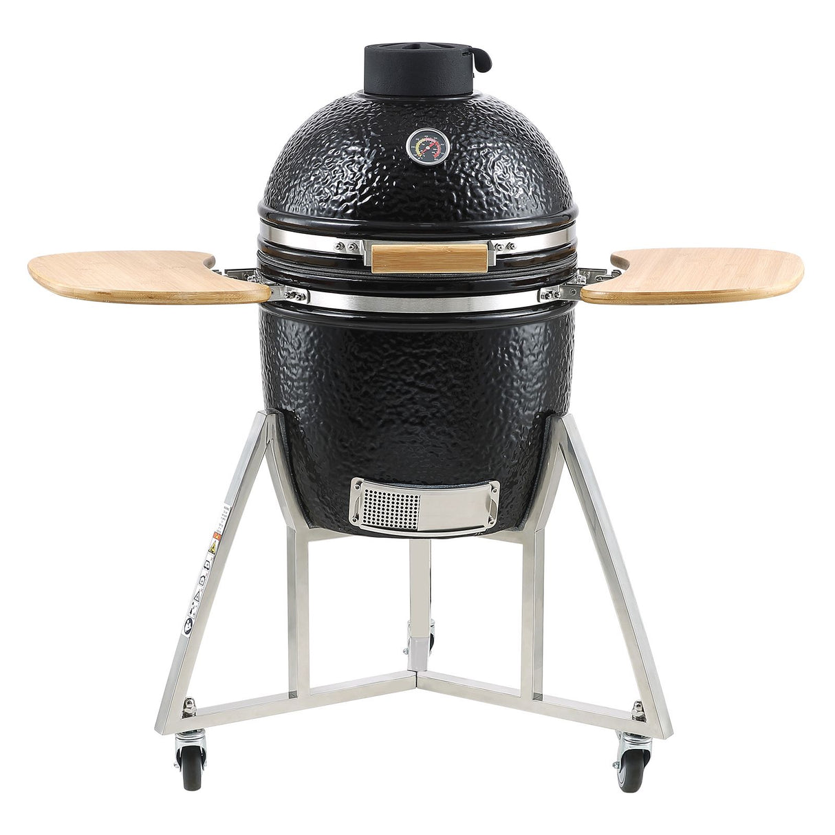 VEVOR Portable Charcoal Grill, Propane Gas Grills with Cover and Cart