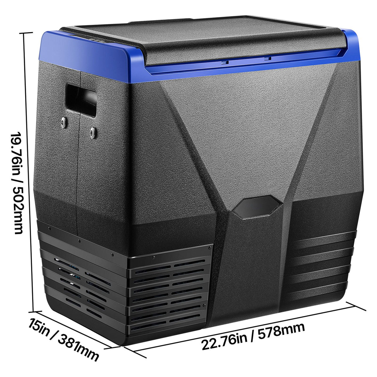 Portable Car Refrigerator Freezer Compressor 35L Single Zone for Car Home
