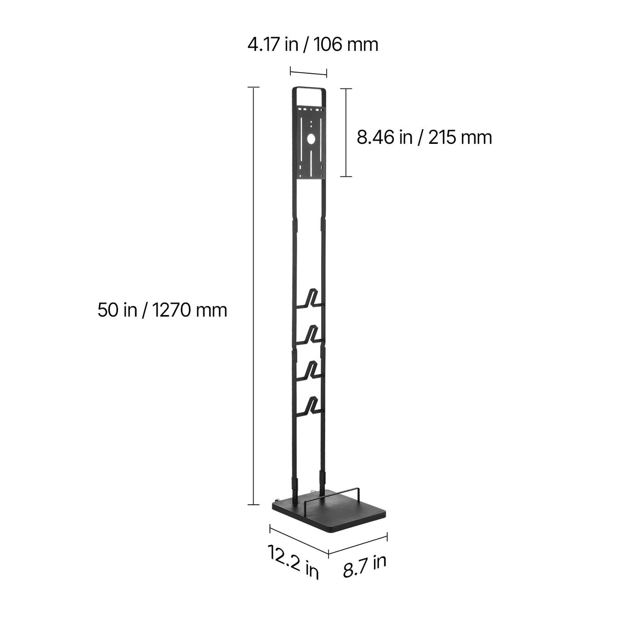 VEVOR Vacuum Stand, Compatible With Dyson V6 V7 V8 V10 V11 V15, Stable Vacuum Stand Holder with Wheels for Dyson DC30 DC31 DC34 DC35 DC58 DC59 DC62 D74 Cordless Upright Vacuum Cleaners & Accessories