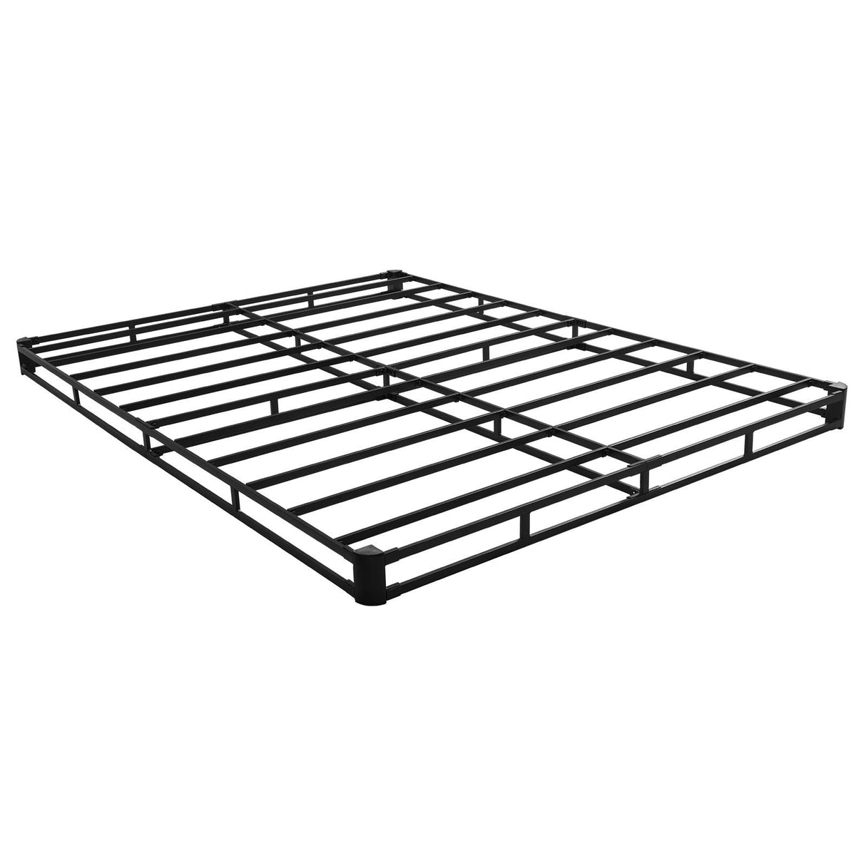 Box Spring, Queen Size Bed Frame with Washable Fabric Cloth, Heavy Duty Metal Frame for Queen Bed, 102 mm Mattress Foundation, 1587.57 kg Max Weight Capacity, Easy Assembly, 2010 x 1510 x 102 mm