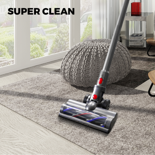 Alston Turbo Brush Roller Head Replacement for Dyson V7 V8 V10 V11 Y1W2 Cordless Vacuum Turbine Roller Brush Powerful Suction Soft Roller Gentle on Timber Floor