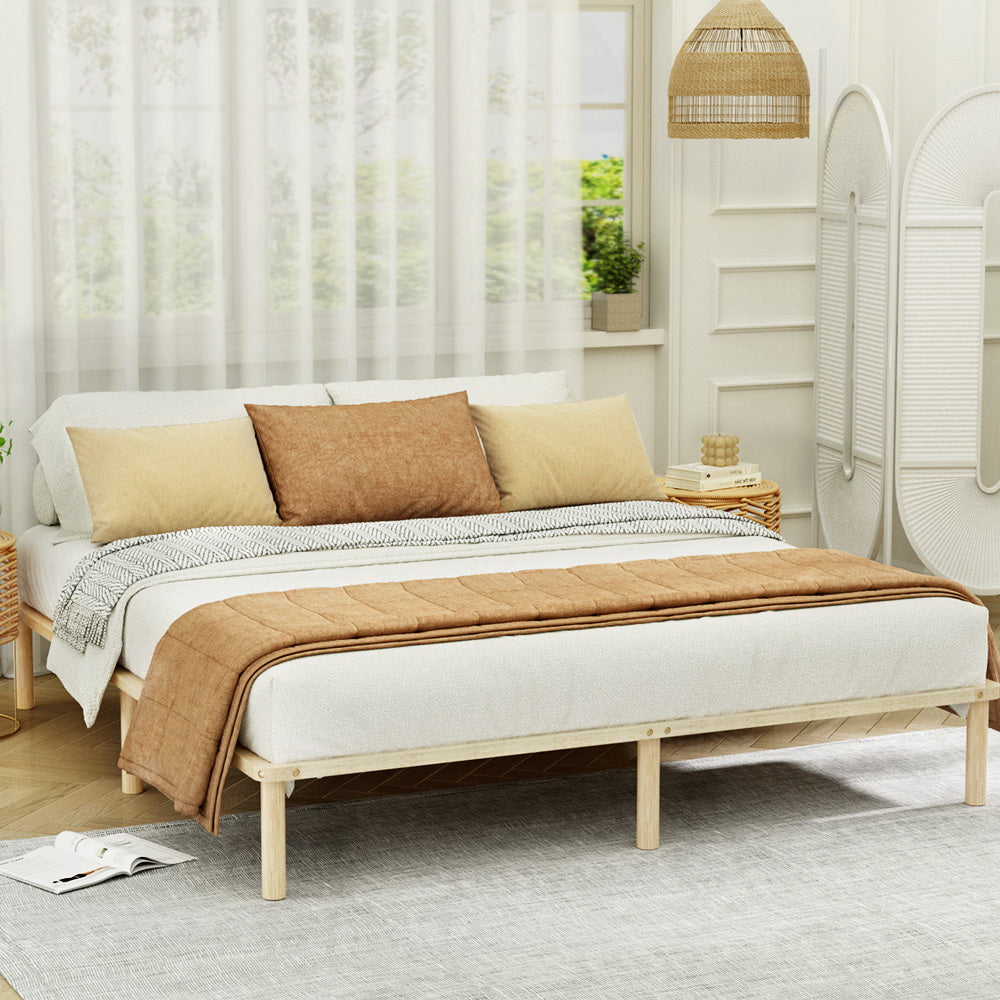 AMBA Wooden Bed Frame - King Size