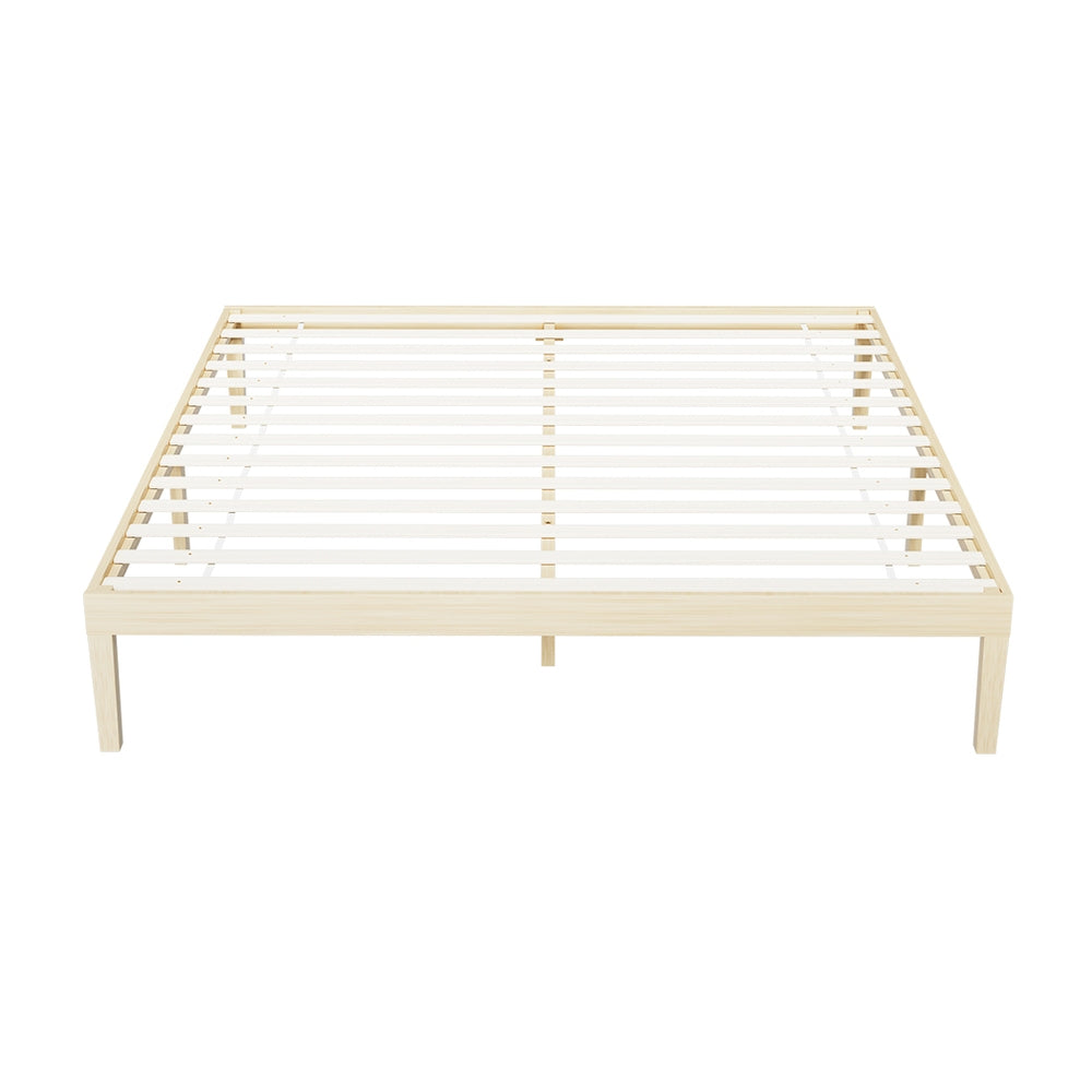 BRUNO Wooden Bed Frame - King Size