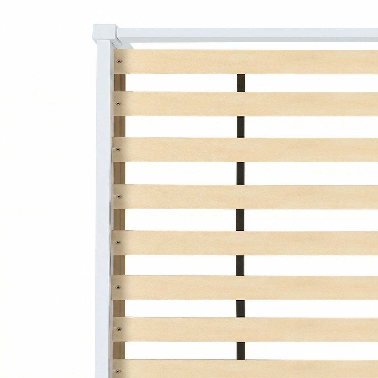 Jade White Timber Bed Frame Double Size