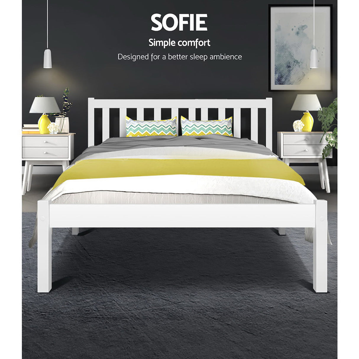 Sofie Bed Frame Double Size