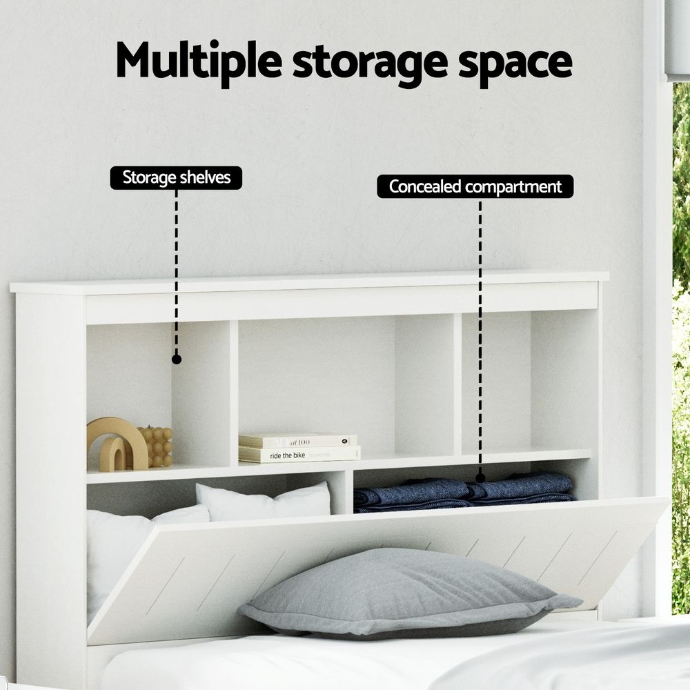 King Single Wooden Timber Bed Frame
