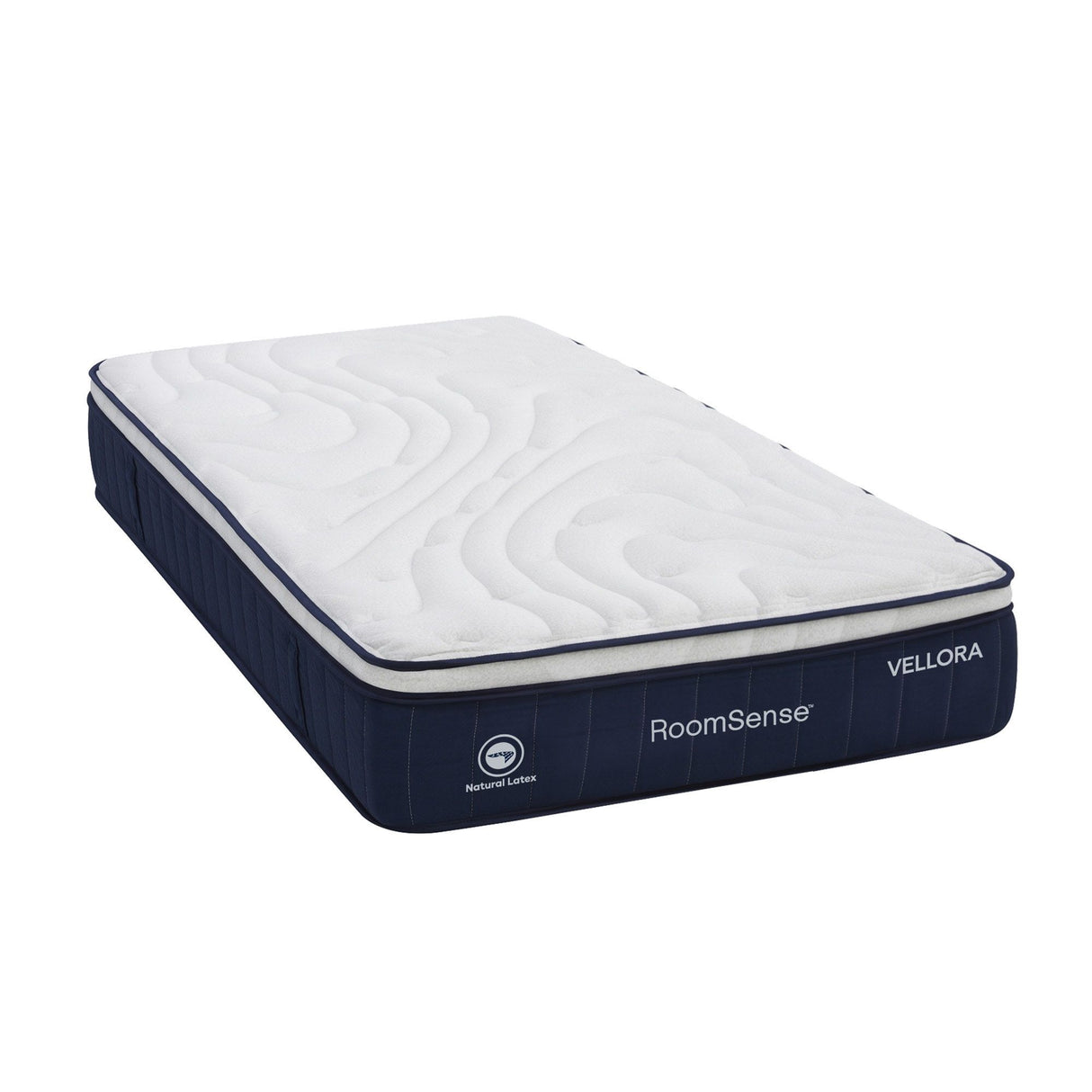 RoomSense Single Mattress , 30cm Medium Firm Hybrid Mattress with Latex Lumbar Support for Back Pain Relief , Pocket Spring Mattress Single Size in a Box