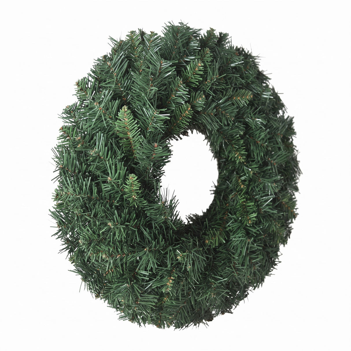 Jingle Jollys Christmas Wreath 60cm Artificial Green Garland Door Decoration 420 Tips Xmas Bush