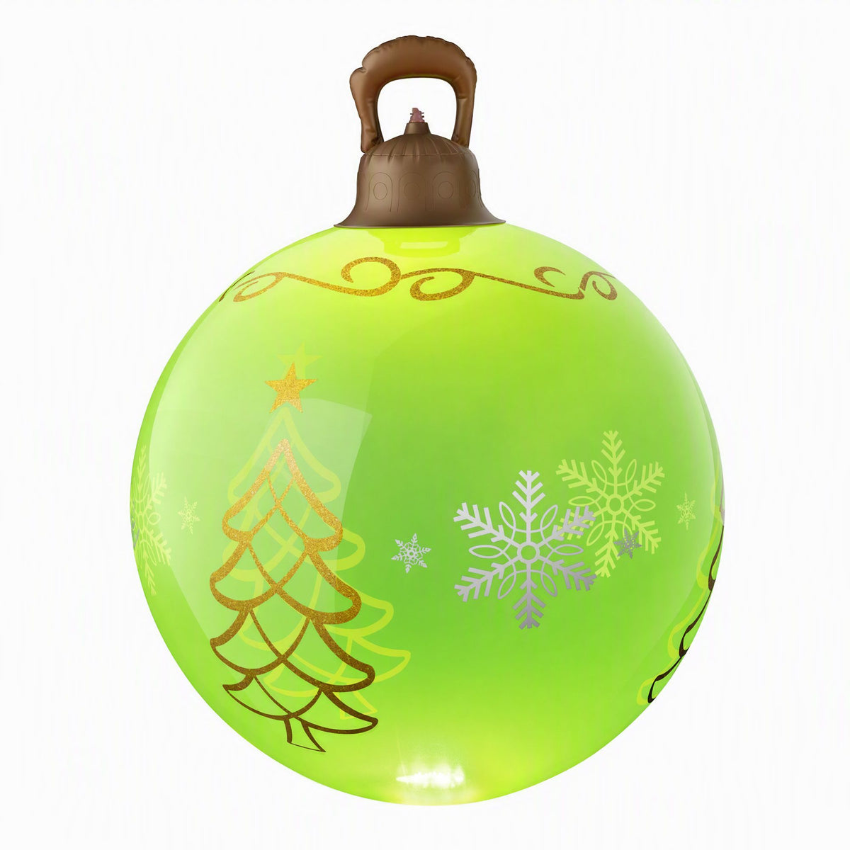 Jingle Jollys Christmas Inflatable Ball 60cm Led Illuminated Xmas Decoration