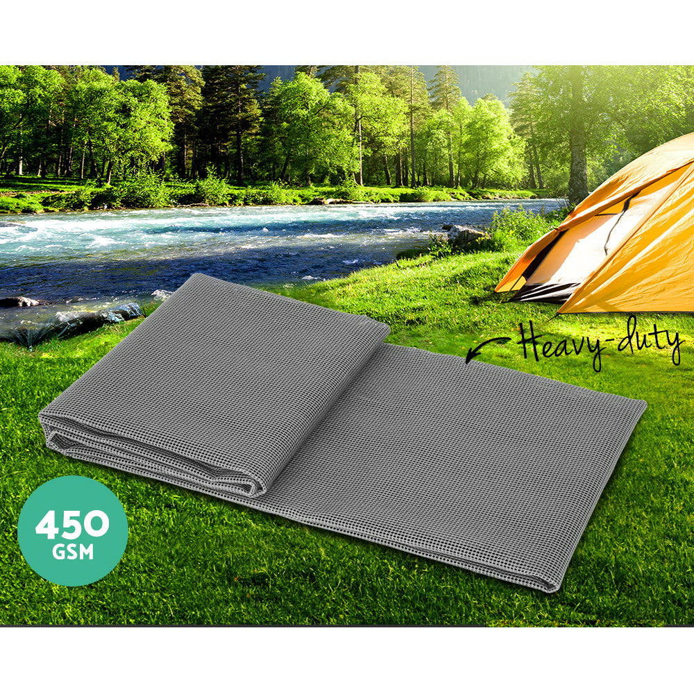Weisshorn 6M X 2.5M Annex Mesh Caravan Camping Annexe