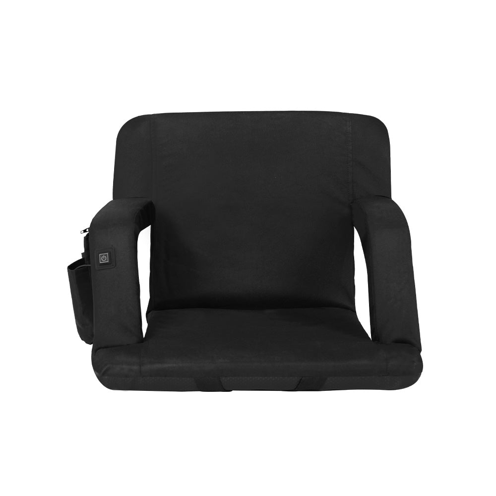 Heated Floor Lounger Black