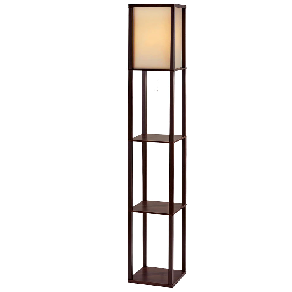 Shelf Floor Lamp Open-Box Structure 3 x Shelves