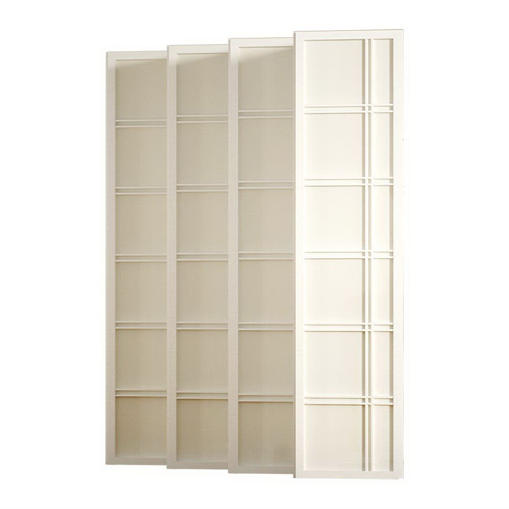 8 Panel Room Divider Screen 348x179cm White